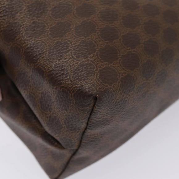 CELINE Macadam Canvas Pouch PVC Brown Auth yk14120 - Picture 16 of 16